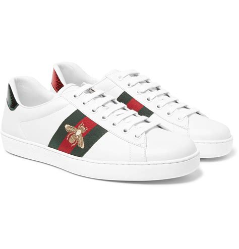 gucci sneakers wit|gucci white sneakers for men.